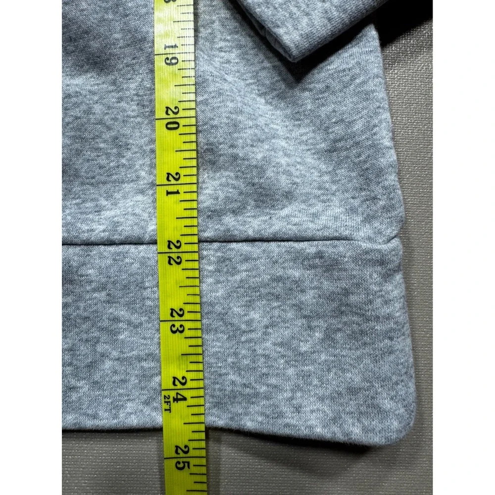 Adidas Essentials 3-Stripes Crewneck Sweatshirt Heather Grey‎ XS Womens Pullover